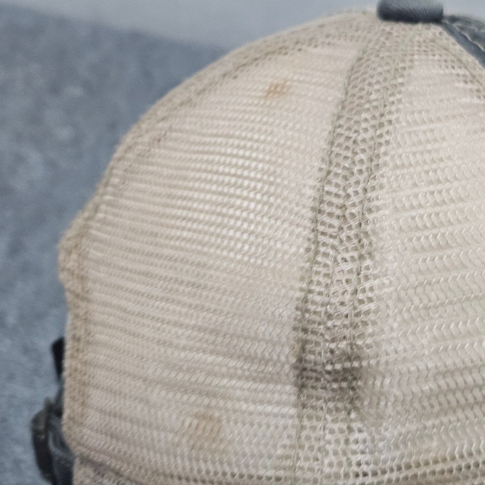 Y2K Hamms Beer Trucker Hat Gray Tan Trucker Cap Snapback Beercore Work Pit Bull‎ - Picture 6 of 8